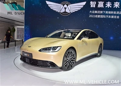 Luxurious D-Class Executive Sedan DaYun YuanHang Y6 Officially Unveiled