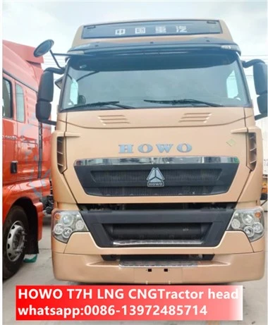 40Tons HOWO TH7 Natural Gas Cav Tipper 610HP Siv HOWO Tsheb laij teb