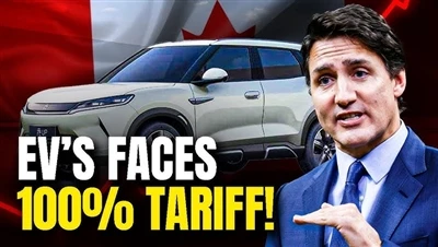 Canada tshaj tawm 100% tariff Rau Suav-Made Electric Tsheb